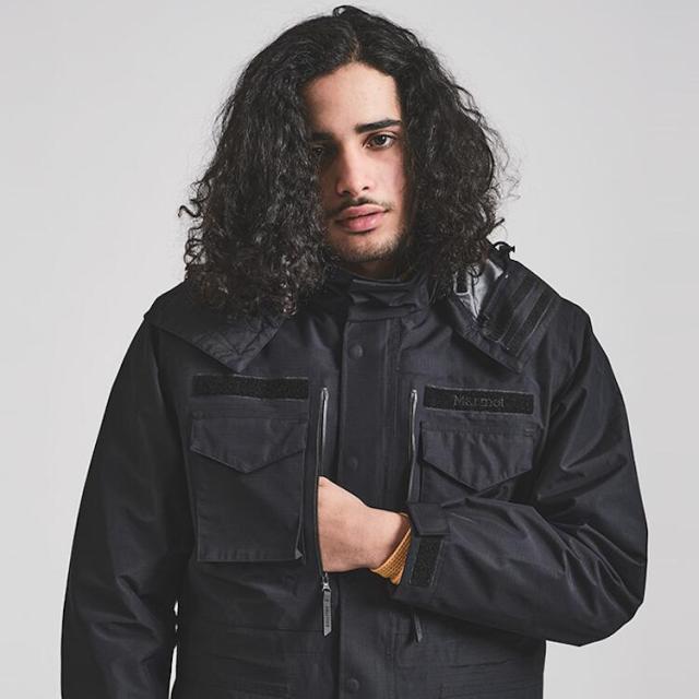 マーモット ロンジェビティ ジャケット(メンズ) M ブラック #TOUSJK04