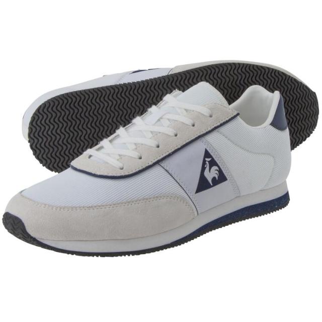 ルコックスポルティフ クラシックスピード ユニセックス 28.0cm ホワイトネイビー #QL1UJC75WN LE COQ SPORTIF の通販は 4,623円