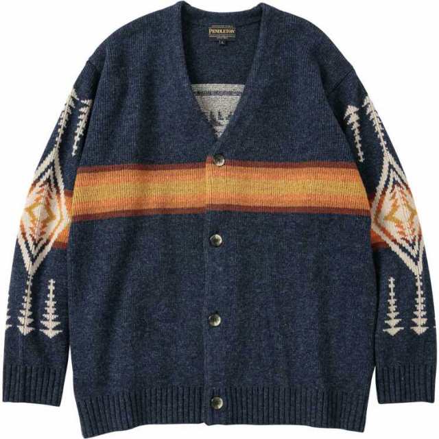 ペンドルトン PENDLETON メンズ Vネックカーディガン [サイズ：L