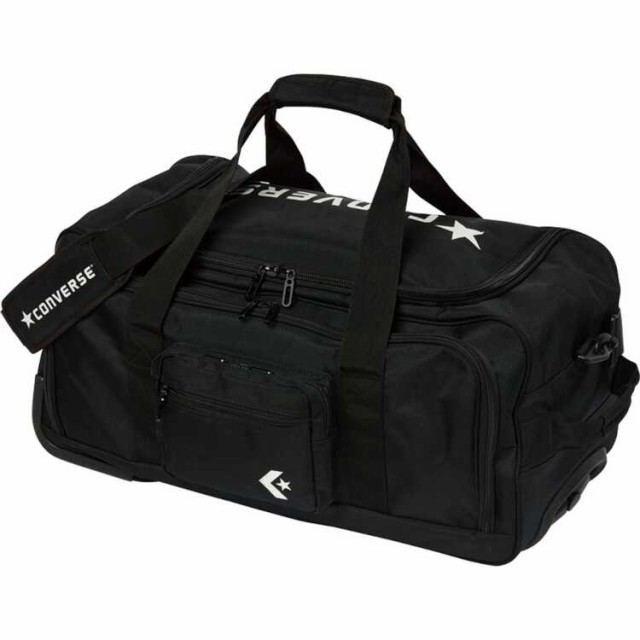 コンバース ボストンキャリー ブラック 62×29×31cm(55L) #C2309041-1900 送料無料 CONVERSE