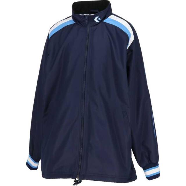 コンバース ジュニアウォームアップジャケット 150cm ネイビー×サックス #CB462506S-2922 CONVERSE 新品 未使用 コンバース ジュニアウォームアップジャケット 150cm ネイビー