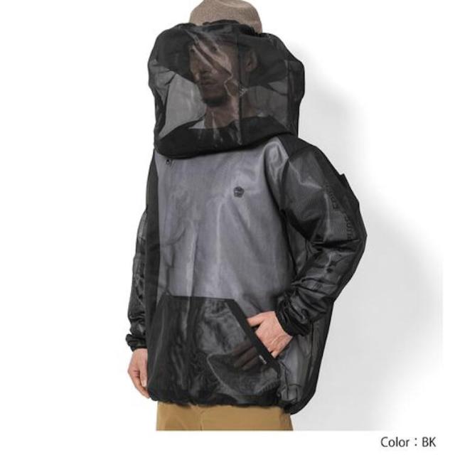 エリア241 バグスクリーンジャケット(メンズ) L ブラック #MB9294-BK