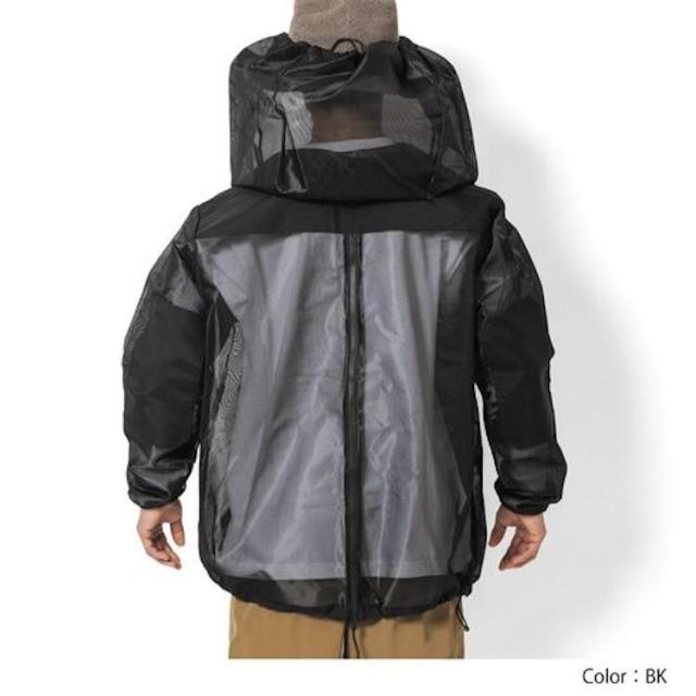 エリア241 バグスクリーンジャケット(メンズ) L ブラック #MB9294-BK