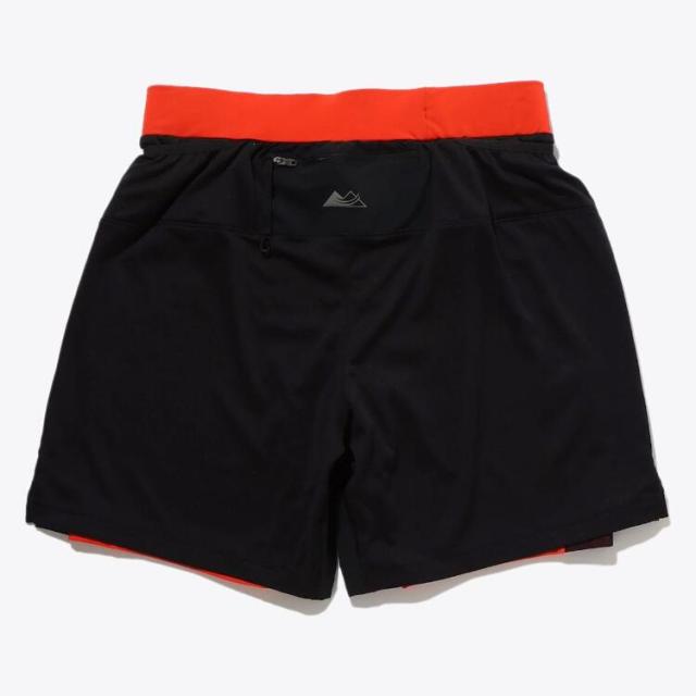 コロンビアモントレイル エンドレストレイル2in1ショーツ(メンズ) M ブラック×スパイシー #AE0612-012 送料無料_1