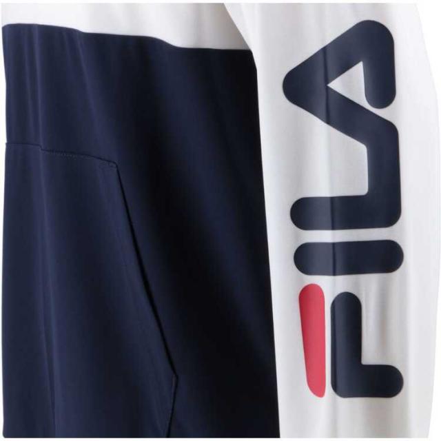 FILA フィラ テニスウェア フィラプルパーカー VM5600白 メンズM新品 FILA フィラ テニスウェア フィラプルパーカー VM5600白 メンズM