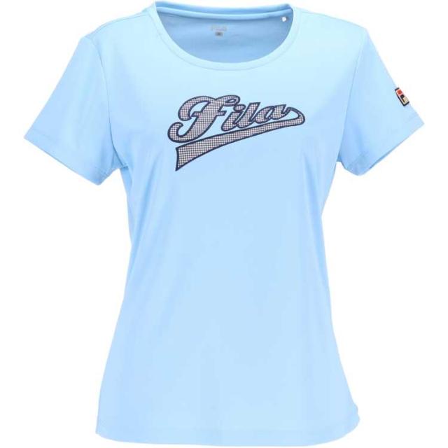 フィラ アップリケTシャツ(レディース) M ペールブルー #VL2855-10A FILA の通販は 4,878円