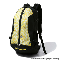スポルディング ケイジャー バックパック (ボール用ボトムポケット付) スポンジボブパターン W35×H57×D32cm(32L) #40-007SBP