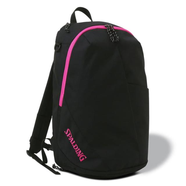 スポルディング ヴァーシティ ブラック×マゼンタ サイズ:W30×H48×D20cm (30L) #50-022MG 送料無料 SPALDING