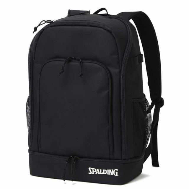 スポルディング クルーボックス 40 ブラック×ホワイト W32×H53×D20cm(40L) #50-027BW 送料無料 SPALDING