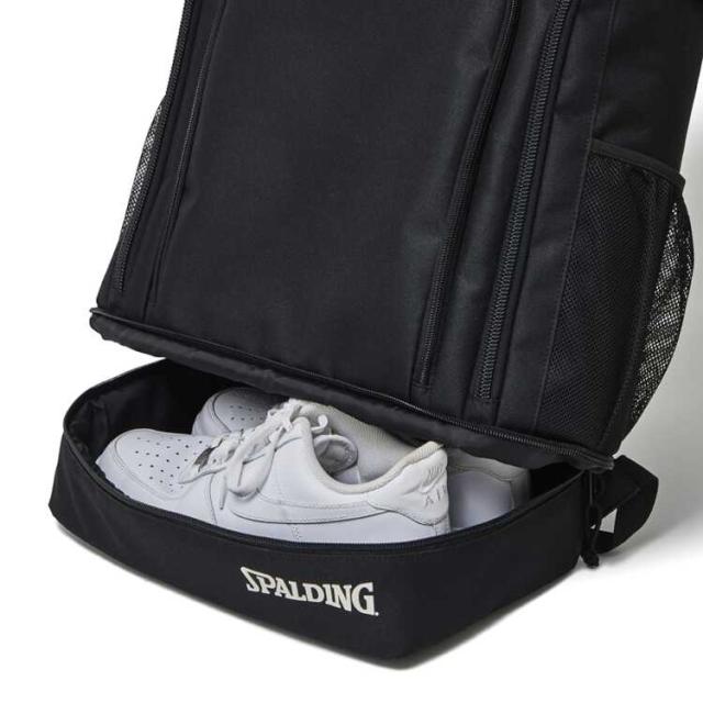 スポルディング クルーボックス 40 ブラック×ホワイト W32×H53×D20cm(40L) #50-027BW 送料無料 SPALDING スポルディング クルーボックス 40 ブラック×ホワイト W32×H53×D20cm