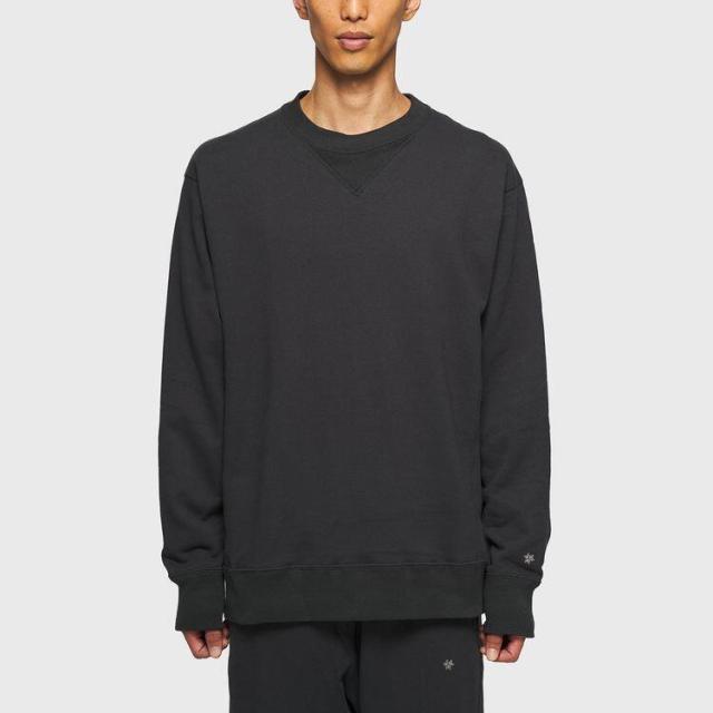 シースリーフィット リポーズ ブラッシュドバックスウェットシャツ(ユニセックス) M インクブラック #GC42303-IK C3FIT