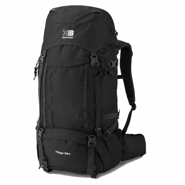 カリマー KARRIMOR リッジ 50プラス ミディアム バックパック [カラー：ブラック] [カラー：H67×W32×D26cm(50L+)] #501094-9000