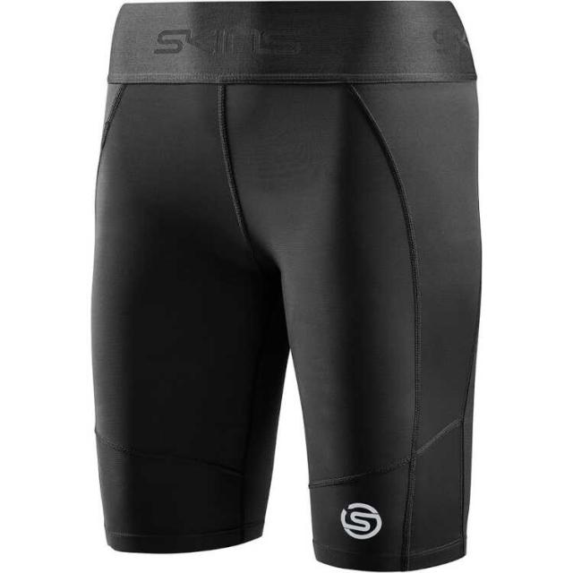 スキンズ SERIES-3 ウィメンズ ハーフタイツ S ブラック #18271340-019 送料無料 SKINS