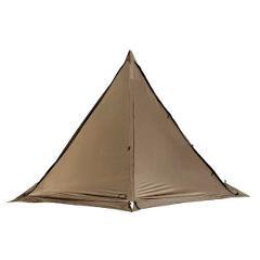 小川キャンパル タッソ ダークブラウン HEXAGON(六角形)/幅370×高さ250cm #2726-80 送料無料 Tasso OGAWA CAMPAL