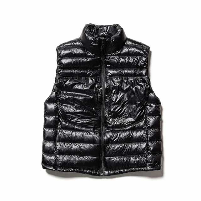 ナンガ エアリアルダウンベストパッカブル(ユニセックス) M ブラック #N1ADBKF4-BLK 送料無料 AERIAL DOWN VEST PACKABLE NANGA