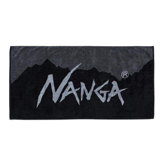ナンガロゴバスタオル Mグレー 64×135cm #N13NMYN5-M.GRY 送料無料  2023SS NANGA LOGO BATH TOWEL 7,954円