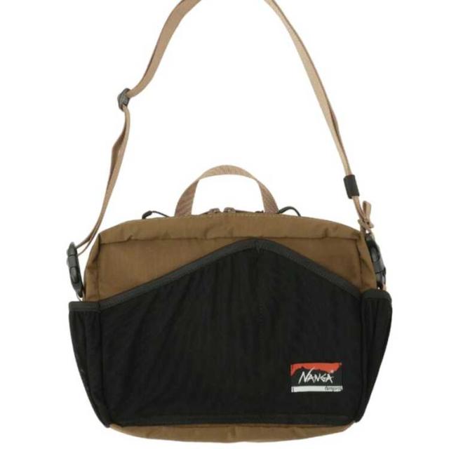 ナンガ×テンプラ ヒノック ショルダーバッグ コヨーテ 幅26×高さ18×奥行き(マチ)7cm #N0000777 NANGA