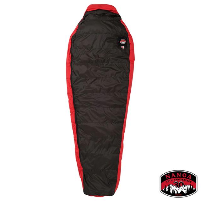 ナンガ オーロラテックス コンビスリーピングバッグ レギュラー ブラック×レッド #N0003104 送料無料 NANGA