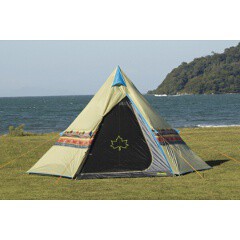 ロゴス LOGOS ナバホTepee 400 ティピーテント [組立サイズ(約)：幅400×奥行345×高さ235cm #71806500 送料無料