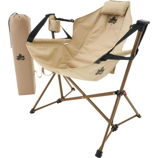 ロゴス Tradcanvas ゆらゆらハンモックチェア 幅90×奥行68×高さ117cm #73173159 送料無料 LOGOS の通販は 11,963円