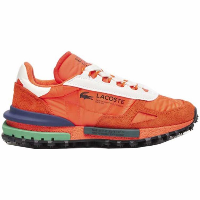 ラコステ LACOSTE ELITE ACTIVE 223 1 SMA メンズ [サイズ：25.5cm(UK6.5)] [カラー：オレンジ] #46SMA0008-ANK  2023FW送料無料 の通販は