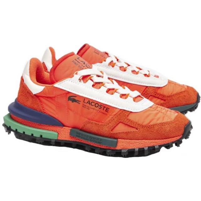 ラコステ ELITE ACTIVE 223 1 SMA メンズ 26.0cm(UK7.5) オレンジ #46SMA0008-ANK 送料無料 LACOSTE