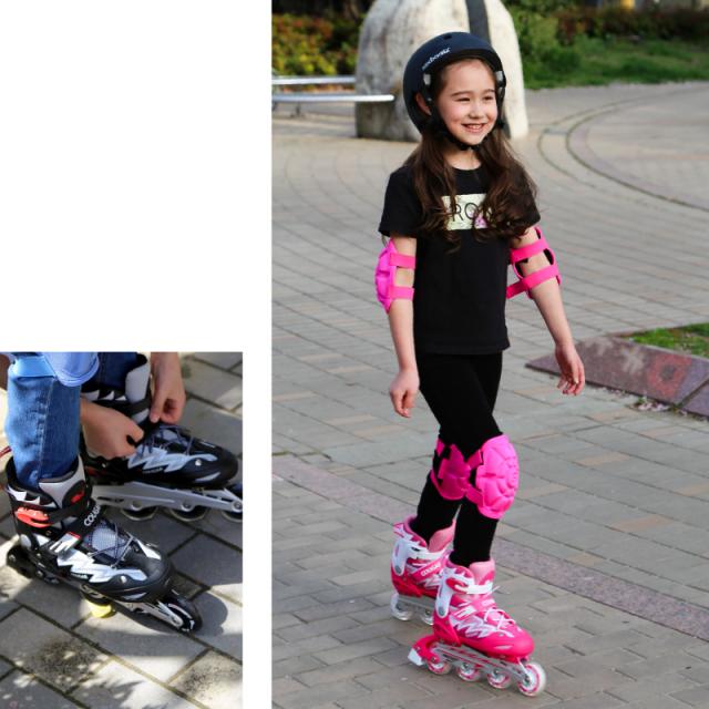 キッズ インラインスケート ローラーブレード ローラースケート 17.5cm