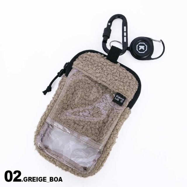 KidonaLab/キドゥナラボ メンズ レディース ポーチ型パスケース 23SWK