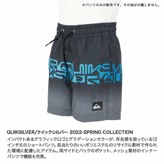 QUIKSILVER/クイックシルバー キッズ サーフパンツ EQKJV03207 ボードショーツ サーフショーツ 水着 海水パンツ 海パン  サーフトランクス ビーチ 海水浴 プール ジュニア 子供用 こども用 男の子用 女の子用の通販はau PAY マーケット -  スノーウェア＆アウトドアならOC ...