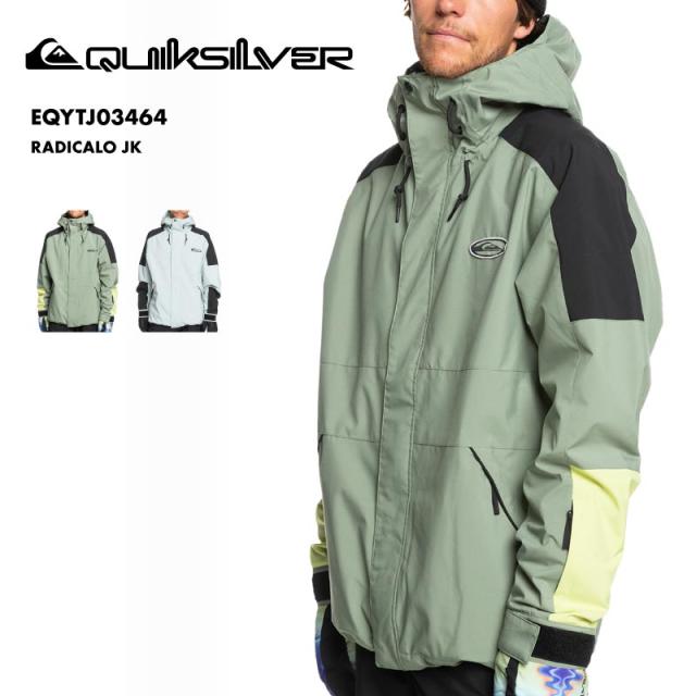 QUIKSILVER/クイックシルバー メンズ スノージャケット RADICALO JK 2024-25 SNOW EQYTJ03464 スノーウェア スノボウェア スノーボードウェア スキーウェア ボードウェア ブランド おしゃれ 男性用の通販は