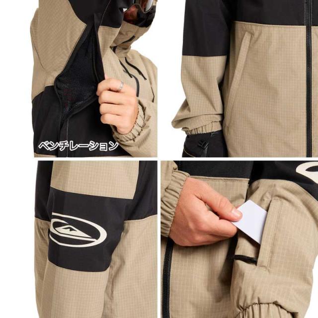 QUIKSILVER/クイックシルバー メンズ スノージャケット HIGH IN THE