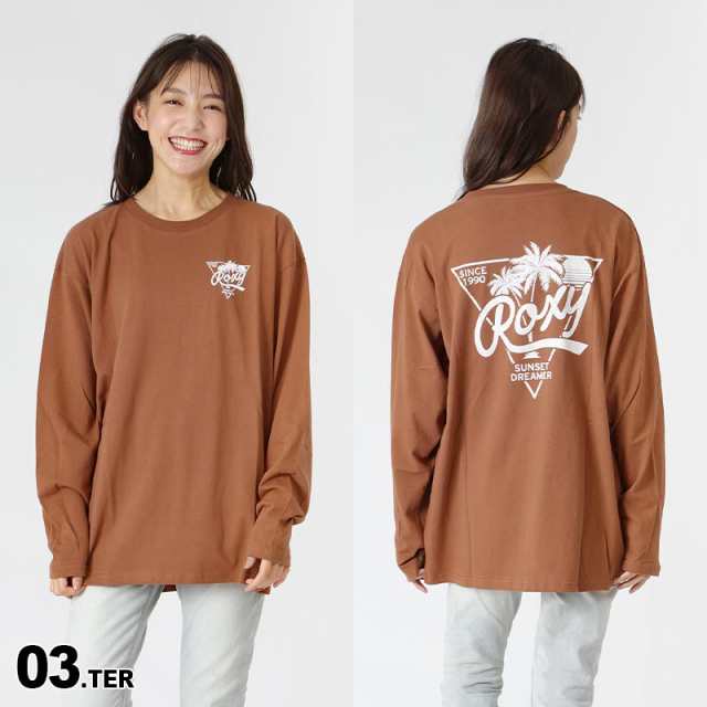 ROXY ロキシー ロングTシャツ レディース RLT214074 ティーシャツ バックプリント 長袖 ロンT 女性用 10%OFF｜au PAY  マーケット