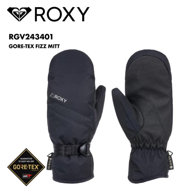 【OFFクーポン配布中】ROXY/ロキシー レディース ゴアテックス ミトングローブ GORE-TEX FIZZ MITT 2024-25 SNOW スキー スノボ スノーボード 防水 透湿 防風 RGV243401