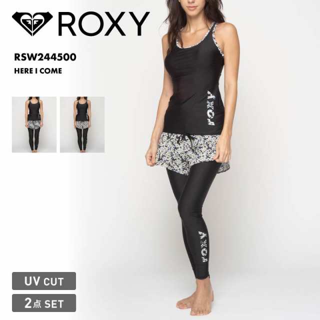 ROXY/ロキシー フィットネス水着 上下SET HERE I COME 2024 FALL SPORTS & FITNESS RSW244500 スイムウェア セパレート セット タンクト