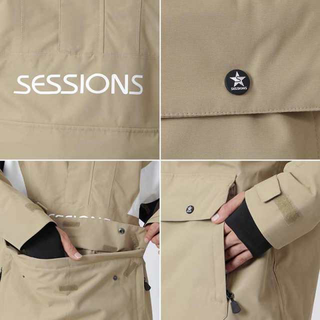 SESSIONS/セッションズ メンズ スノーウェア プルオーバー SESSIONS/セッションズ メンズ スノーウェア プルオーバー