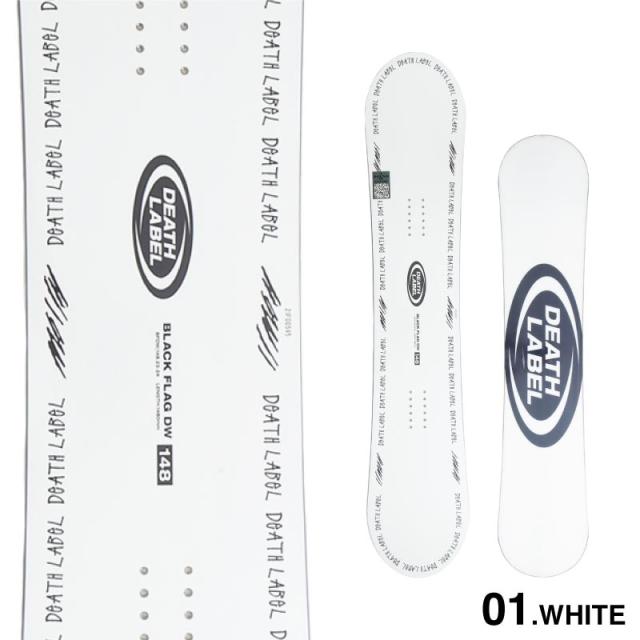 23-24 デスレーベル ブラックフラッグ DW 154cm スノーボード DEATH