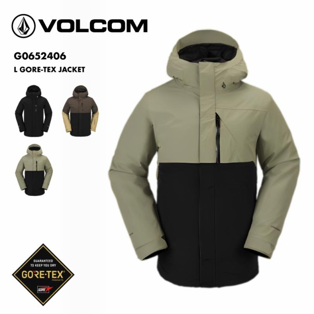 VOLCOM/ボルコム メンズ GORE-TEX スノージャケット G0652406 スノージャケット スノボウェア スノーウェア スキーウェア 上 ゴアテック