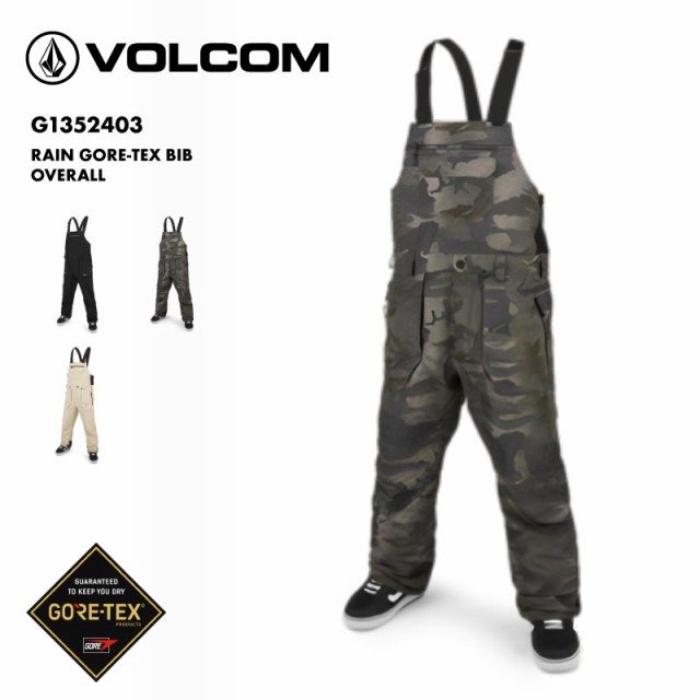 VOLCOM/ボルコム メンズ GORE-TEX スノービブパンツ G1352403 スノーパンツ スノボウェア スノーウェア スキーウェア 下  ゴアテックス 男性用の通販はau PAY マーケット - スノーウェア＆アウトドアならOC STYLE | au PAY マーケット－通販サイト