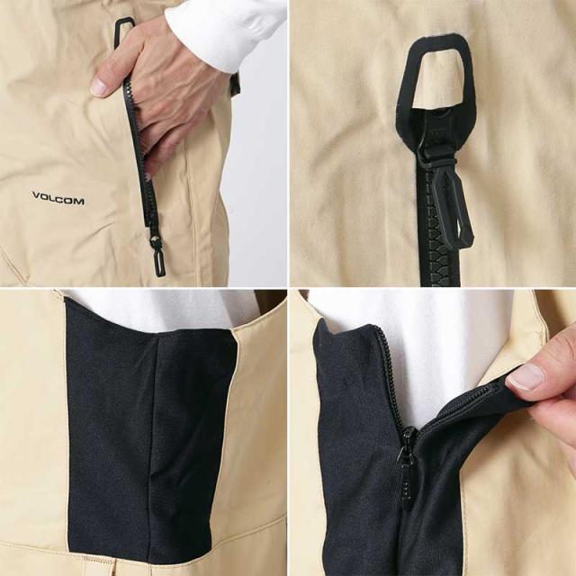 VOLCOM/ボルコム メンズ GORE-TEX スノー ビブパンツ G1352403