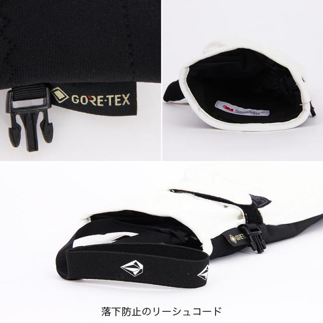 VOLCOM/ボルコム レディース GORE-TEX スノーグローブ K6852402