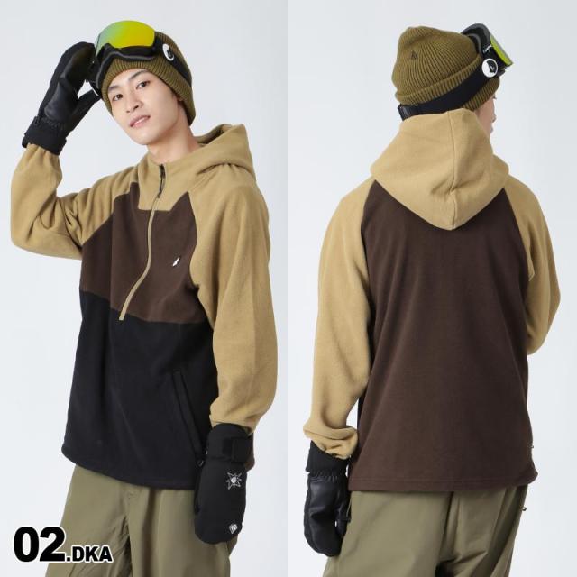VOLCOM/ボルコム メンズ フリースZIPパーカー G4152401 ジップパーカー