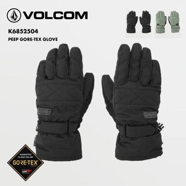 VOLCOM/ボルコム レディース GORE-TEX スノーグローブ PEEP GLOVE 2025  スノボ スノーボード スキー 手袋 ゴアテックス 防寒  K6852504