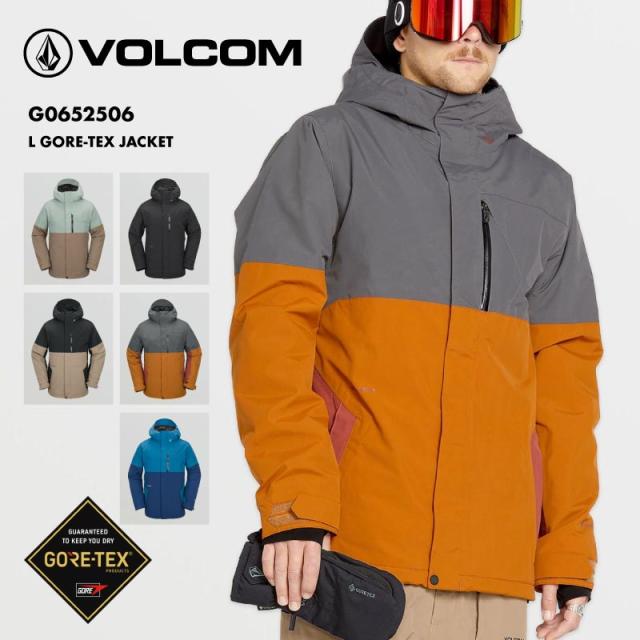 VOLCOM/ボルコム メンズ スノージャケット L GORE-TEX JACKET 2025 SNOW G0652506 スノーボード スキー ゴアテックス 防寒 スノボウェア スキーウェア アウター リラックスフィット ゴーグルポケット ノイズポケット 男性用の通販は 38,940円