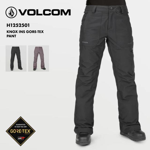 VOLCOM/ボルコム レディース GORE-TEX スノーパンツ KNOX INS GORE-TEX PANT 2025  スノーボード スキー 防寒 スノボウェア スキーウェア  H1252501 SALE12