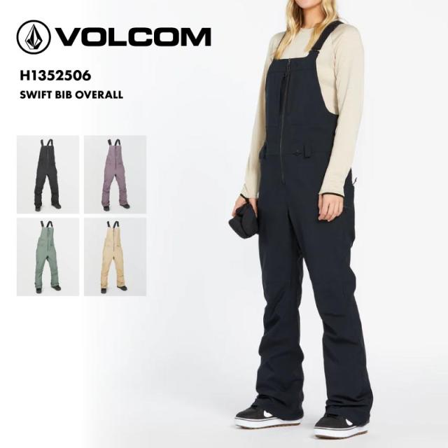 VOLCOM/ボルコム レディース スノーウェア ビブパンツ SWIFT BIB OVERALL 2025  スノーボード スキー 防寒 スノボウェア スキーウェア  H1352506 SALE12
