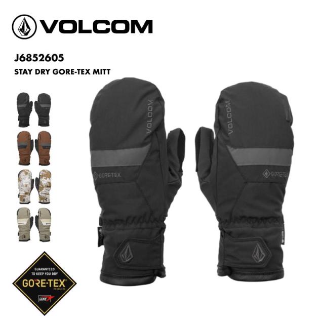 VOLCOM/ボルコム メンズ GORE-TEX ミトングローブ STAY DRY GORE-TEX MITT 2026  J6852605 スノーグローブ スノーボードグローブ スノボグローブ スキーグローブ スキー スノボ スノーボード 手袋 防寒 保温 男性用