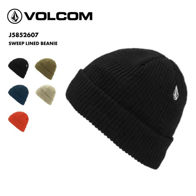 VOLCOM/ボルコム メンズ ビーニー SWEEP LINED BEANIE 2026 SNOW