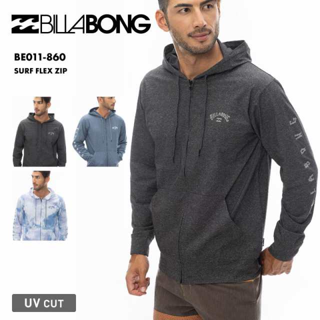 BILLABONG/ビラボン メンズ水陸両用 ジップパーカー SURF FLEX ZIP 2024 SPRING BE011-860 ラッシュガード 長袖ラッシュガード 水陸両用