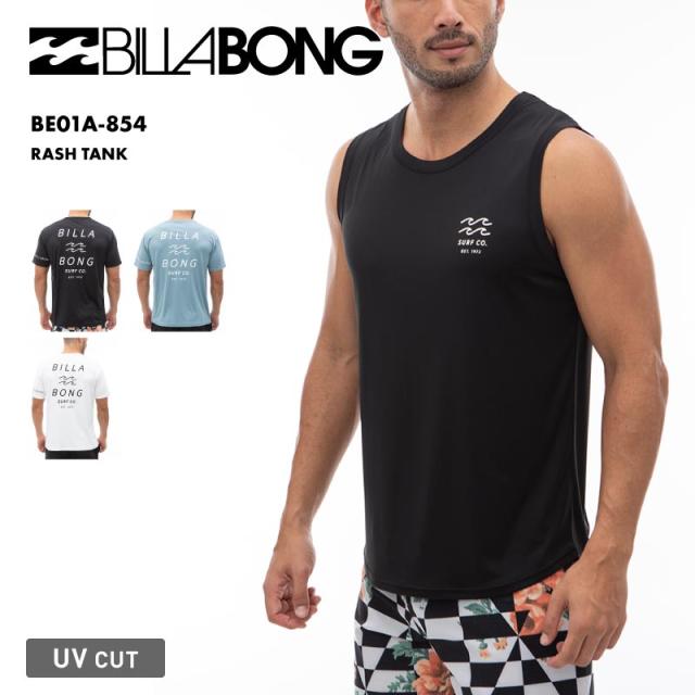 BILLABONG/ビラボン メンズ タンクトップ ラッシュガード RASH TANK 2024 SUMMER BE01A-854 水着 水陸両用 UVカット ノースリーブ UPF50+ 紫外線カット バックプリント ブランド 正規品 男性用の通販は 4,635円