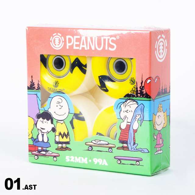 ELEMENT エレメント ウィール PEANUTS メンズ＆レディース BB027-301